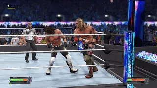 WWE 2K22 - Edge Vs Aj Styles (Wrestlemania 38 Simulation)