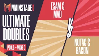 ESAM/MVD vs NoTag/BacoN - SSBU Doubles: Pools Wave C - Mainstage 2021