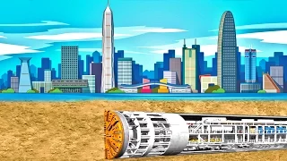 The Longest Underwater Tunnel | China's Future MEGAPROJECTS: Part 5