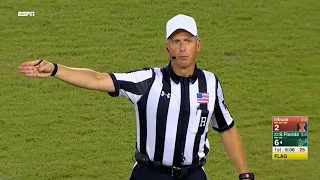 The Most Penalties Ever in a College Football Half