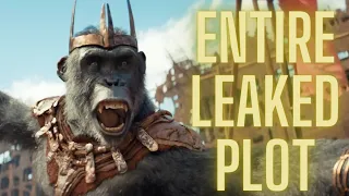 Kingdom of the Planet of the Apes - Entire LEAKED PLOT **SPOILER ALERT!** #movierecap #moviepreview