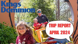 Rope Drop Planet Snoopy! Kings Dominion Trip Report - April 2024