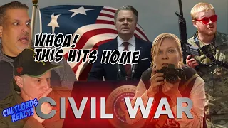 Civil War Trailer Reaction! | CAN THIS HAPPEN? |