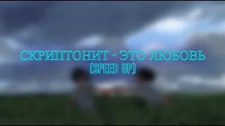 СКРИПТОНИТ – ЭТО ЛЮБОВЬ [speed up]