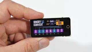 T-Display AMOLED Touch ESP32 (Number converter Project)