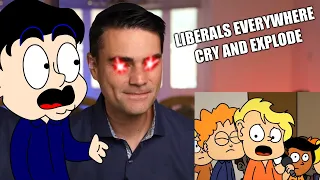 BEN SHAPIRO absolutely REACTS to MY CARTOON of him