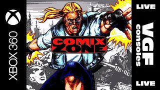 Comix Zone XBOX 360 на ПК эмулятор XENIA CANARY