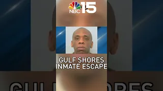 Inmate escapes work detail - NBC 15 WPMI #gulfshores #alabama