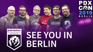PDXCON 2019 - PDS will see you in Berlin