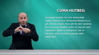 İşaret Diliyle Cuma Hutbesi - 20 Ekim 2017