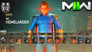 MW2 - Homelander Operator ➡️ (Voice Lines, Finisher)