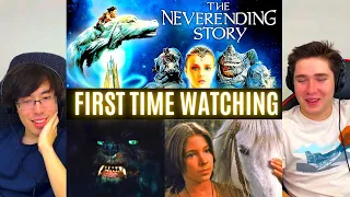 REACTING to *The Neverending Story*  KINDA AWESOME?? (First Time Watching) Classic Movies