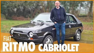 FIAT RITMO Cabriolet 🇮🇹 Il L'ASSUME depuis 32 ANS ! (C'est sa première voiture)
