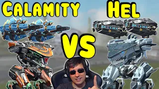 New MEGALODON OROCHI & HEL Vs CALAMITY War Robots Mk2 Gameplay WR