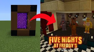 How To Make A Portal To The FNAF MOVIE | Minecraft PE