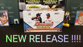 NEW RELEASE!!! 2021 Bowman Draft Jumbo Box. 3 Auto's