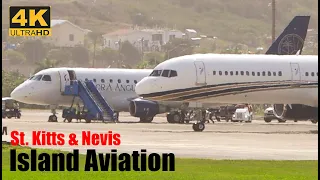 VIP 757-200 | A319 | A320 | Twin Otter | E175 | Cessna 172M Skyhawk..@ St. Kitts Eastern Caribbean