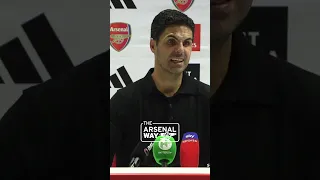 Mikel Arteta Reacts After Arsenal 2-1 Nottingham Forest 🔴 #Shorts