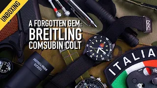 A $750 Bargain! Breitling COMSUBIN Colt Military Automatic Dive Watch