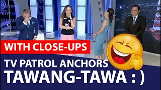 HINDI MAPIGIL NA TAWA NG TV PATROL NEWS ANCHORS PANOORIN (Good Vibes Clip)