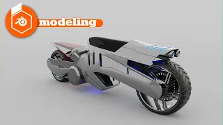 blender 3.0 sci fi bike tutorial free download