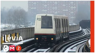 [4K | ILÉVIA] Quelques VAL 206 sur la ligne 2 du métro Lillois - Ligne 2 du métro - Lille