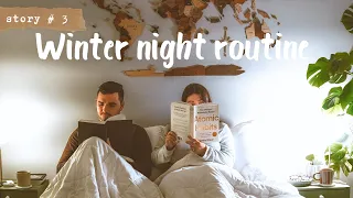 🌙Cozy Winter NIGHT ROUTINE | Relaxing Evening | Homemade Roasted Tomato Soup