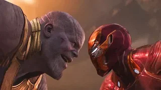 Avengers: Infinity War | Iron Man vs Thanos | " I Hope They Remember You"| Movie Scene (2018)