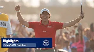 Every Shot from Rory McIlroy's Winning 4th Round | 2012 PGA Championship