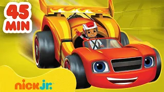 Вспыш и чудо-машинки | 45 минут лучших гонок Вспыша! | Nick Jr. Cyrillic