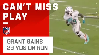 Jakeem Grant's End-Around Run Gives Dolphins 29-Yd Pickup