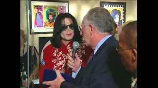 Michael Jackson Receives Key To The City Of Las Vegas 2003