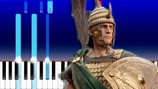 Epic the Troy Saga - Warrior of the Mind (Piano Tutorial)