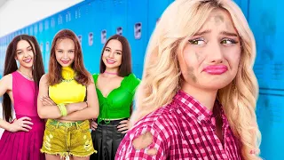 Rich Girl Shames Broke Cousin At School | Rich Sister VS Poor Sister