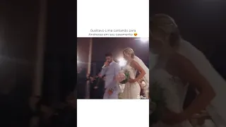 GUSTTAVO LIMA CANTANDO EM SEU CASAMENTO