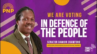We are voting in defence of the people! | Senator Damion Crawford