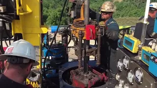 Deep Well Services 285k Standalone drilling action at 7 and 14 minutes