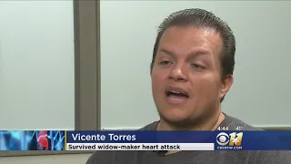 Man Talks About Surviving "Widow Maker" Heart Attack