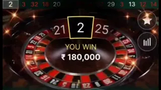 1 lakh ₹ to 8 lakhs ₹ 🤑💘💥🫅 watch till end #roulette #casino #entertainment #justforfun