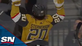 Barbashev And Stephenson Fire Up Golden Knights Fans With Back-To-Back Goals vs. Oilers