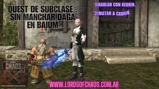 QUEST DE SUBCLASE EN LINEAGE2 LORDSOFCHAOS X 10