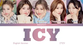 ITZY - ICY (English Version) [Color Coded Eng]