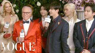 Stray Kids Came to Their First Met Gala with Tommy Hilfiger | Met Gala 2024 | Vogue