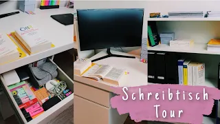 SCHREIBTISCH TOUR + ORGANISATION / Struktur, Aufbewahrung, Ordnung, Uni Essentials / Back to Uni