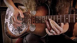 "Under Your Spell” DARK BLUES on Vintage Dobro Resonator