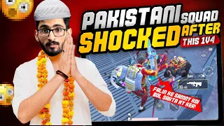 Pakistani squad shocked after this 1v4 😱 | FalinStar Gaming | PUBG MOBILE