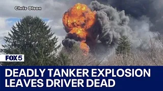 Frederick County tanker explosion leaves driver dead | FOX 5 DC