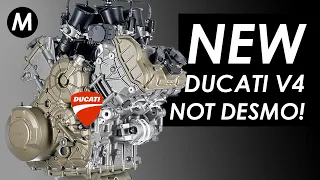 Why Ducati's New V4 Granturismo Engine Is A BIG DEAL!