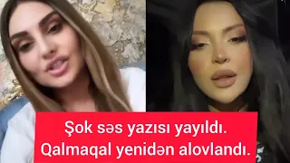 Vəfa və Şəbnəm Qalmaqalı Yenidən Alovlandı.Şok Səs Yazısı