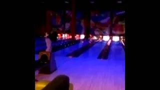 Roy bowling his 298